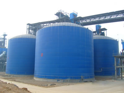 神木水泥钢板库改造