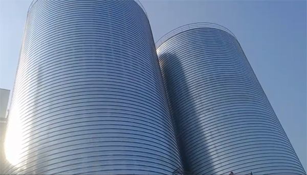 神木2座混凝土高架卷板仓